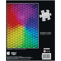 "Gradient Cubes" 1000 Piece Puzzle - English Edition
