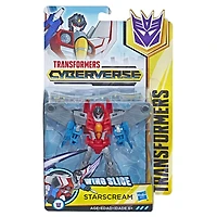 Transformers Cyberverse - Starscream de classe guerrier.