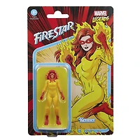 Hasbro Marvel Legends Series Retro 375 Collection, figurine articulée de collection Marvel's Firestar de 9,5 cm