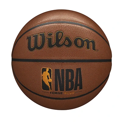 Ballon de basket brun NBA Forge Plus de taille officielle