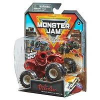 Monster Jam, Monster truck Octon8er officiel, véhicule en métal moulé, série See-Thru Crew, échelle 1:64