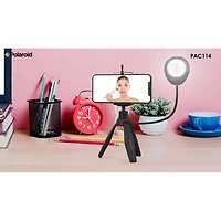 Tri-Pod pour selfie avec anneau lumineux