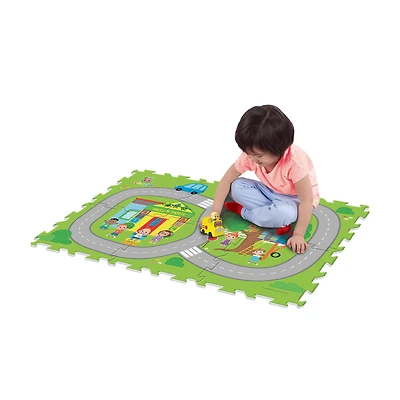 MEGAMAT - CocoMelon ensemble de 6 tuiles pour tapis de jeu