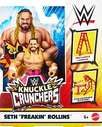 WWE Knuckle Crunchers Figurine articulée et acc. Seth Rollins