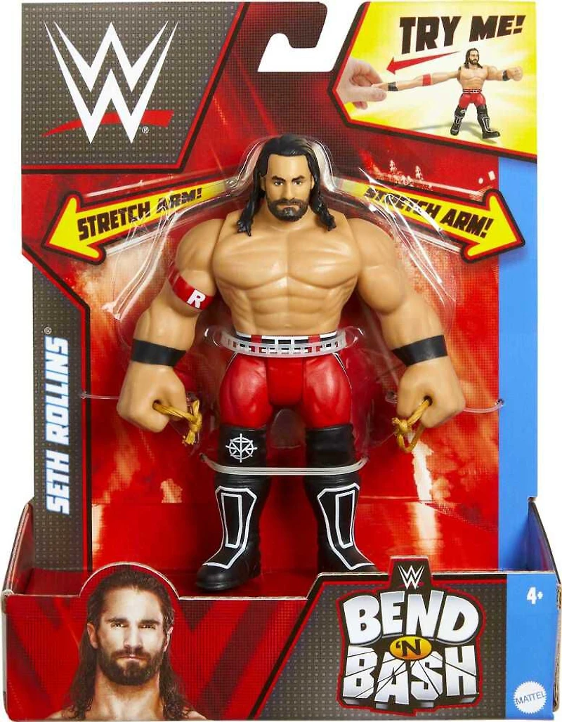 WWE Bend 'N Bash Seth Rollins Action Figure