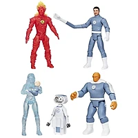 Marvel Studios The Fantastic Four Epic World of Action Collection La première famille, coffret de 6 figurines