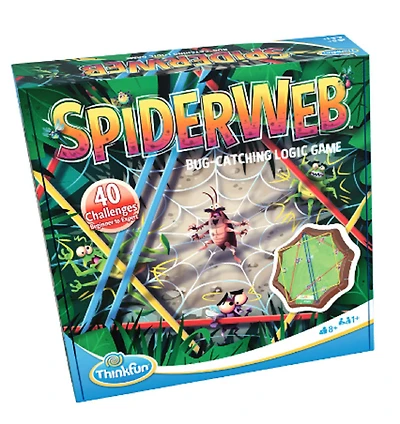 Jeu de Logique de Capture D'insectes en Toile D'araignée - Édition anglaise