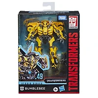 Jouets Transformers Studio Series 49, classe Deluxe, figurine Bumblebee du premier film Transformers