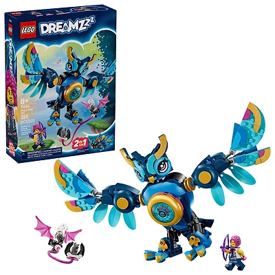 LEGO DREAMZzz Le Hibou Temporel de Zoey, Ensemble de Jeu Fantastique avec Construction d'Oiseau et Figurine 71494