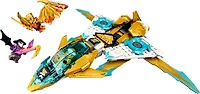 LEGO NINJAGO L'avion dragon d'or de Zane 71770 Ensemble de construction (258 pièces)
