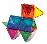 Magformers TileBlox - Coffret de construction Rainbow de 20 pièces magnétiques - les motifs peuvent varier