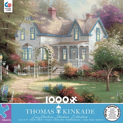 Thomas Kinkade - La Maison Est Où Est Le Coeur - Puzzle 1000 Pièces