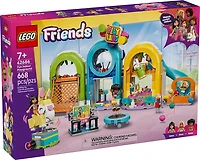 LEGO Friends L'Aire de Jeux Intérieure Amusante - Ensemble de Jeu de Simulation - Avec 3 Minipoupées, un Manège Lapin, une Piscine à Balles - 42686