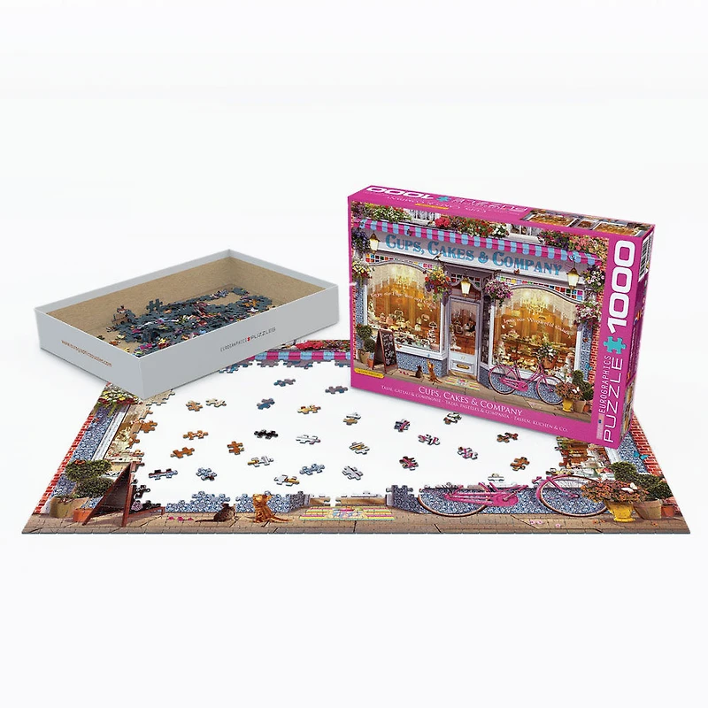 Tasses, Gâteaux Et Compagnie Puzzle 1000 Pc