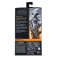 Star Wars The Black Series, Q9-0 (ZERO), figurine de 15 cm avec accessoires, The Mandalorian