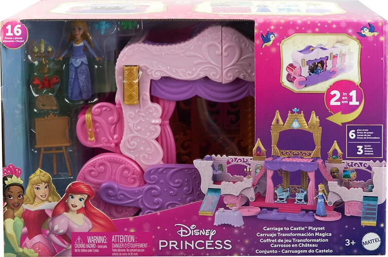 Disney Princess Carriage to Castle Playset