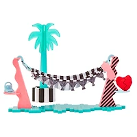 Ensemble de jeu Salon de vacances LOL Surprise OMG House of Surprises avec poupée de collection, Leading Baby