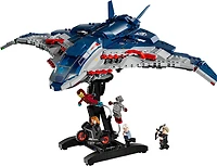 LEGO Marvel Le Quinjet d'Avengers : L'ère d'Ultron, Ensemble de Construction pour Enfants et Cadeau de Superhéros 76325
