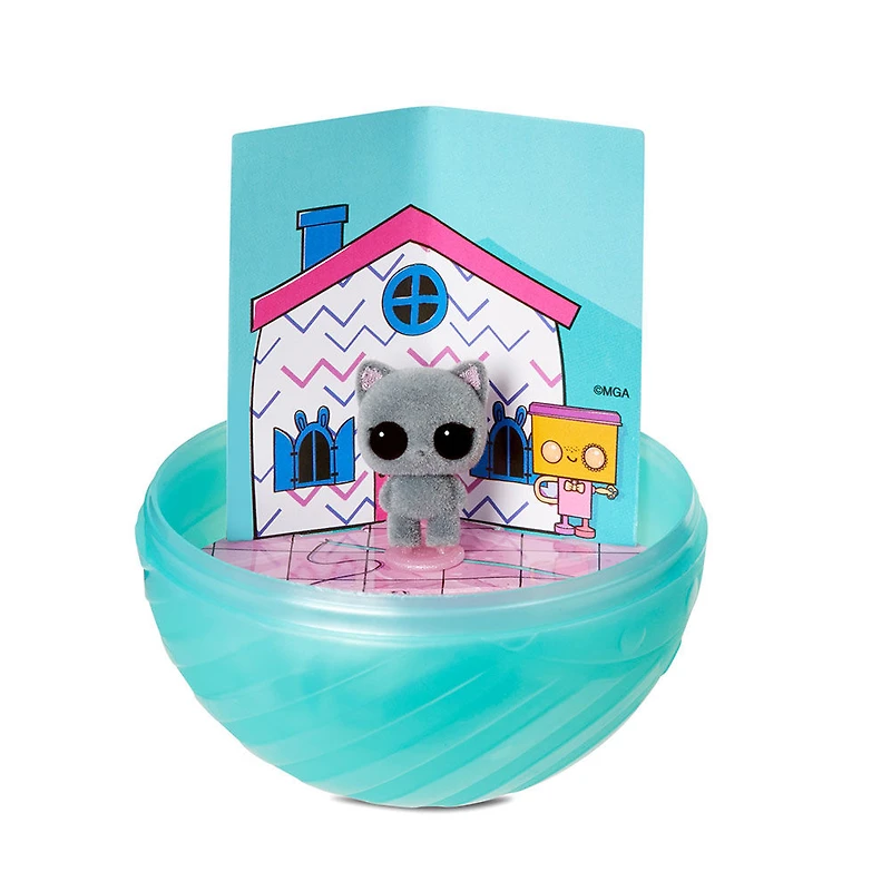 Minis L.O.L. Surprise! avec 5+ surprises - petits animaux pelucheux, collectionnez-les pour bâtir une minuscule maison