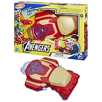 Marvel Avengers Iron Man Arc Blaster Roleplay Toy with 3 NERF Darts