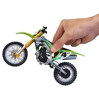 Supercross, Authentic Ricky Carmichael 1:10 Scale Collector Die-Cast Motorcycle Replica with Display Stand