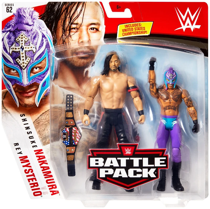 WWE - Coffret de 2 - Shinsuke Nakamura contre Rey Mysterio