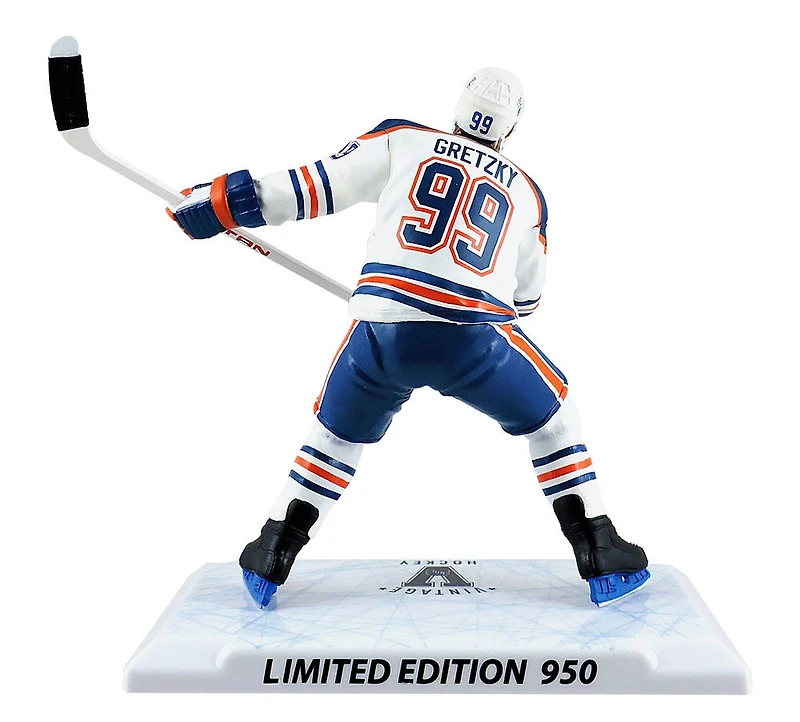 Wayne Gretzky Oilers Edmonton LNH Légende Figurine 6" - Édition limitée.