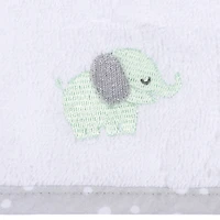 Koala Baby - Débarbouillette Tissée Grise - Paquet de 6