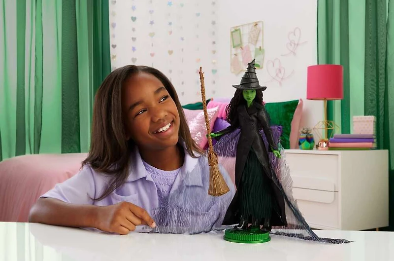 Wicked-Poupée Elphaba Deluxe du film Wicked: For Good
