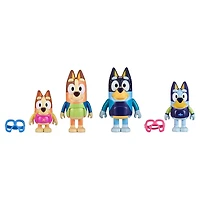 Bluey Beach S9 Figure 4Pk Beach