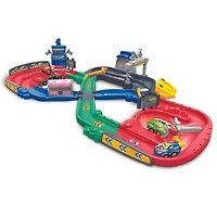 VTech Tut Tut Bolides Checkered Flag Motorized Track Set - French Edition - R Exclusive