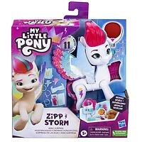 My Little Pony Dolls Zipp Storm Wing Surprise, 5.5-Inch My Little Pony Toy with Wings and Accessories