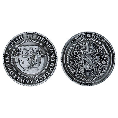 Pièce de collection Bob l'éponge en édition limitée