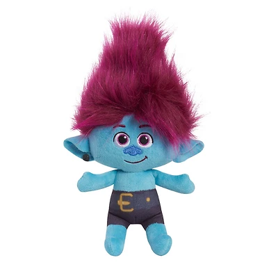 Petite Peluche de 20 cm (8 pouces) de Floyd de Les Trolls 3 de DreamWorks, Bleue