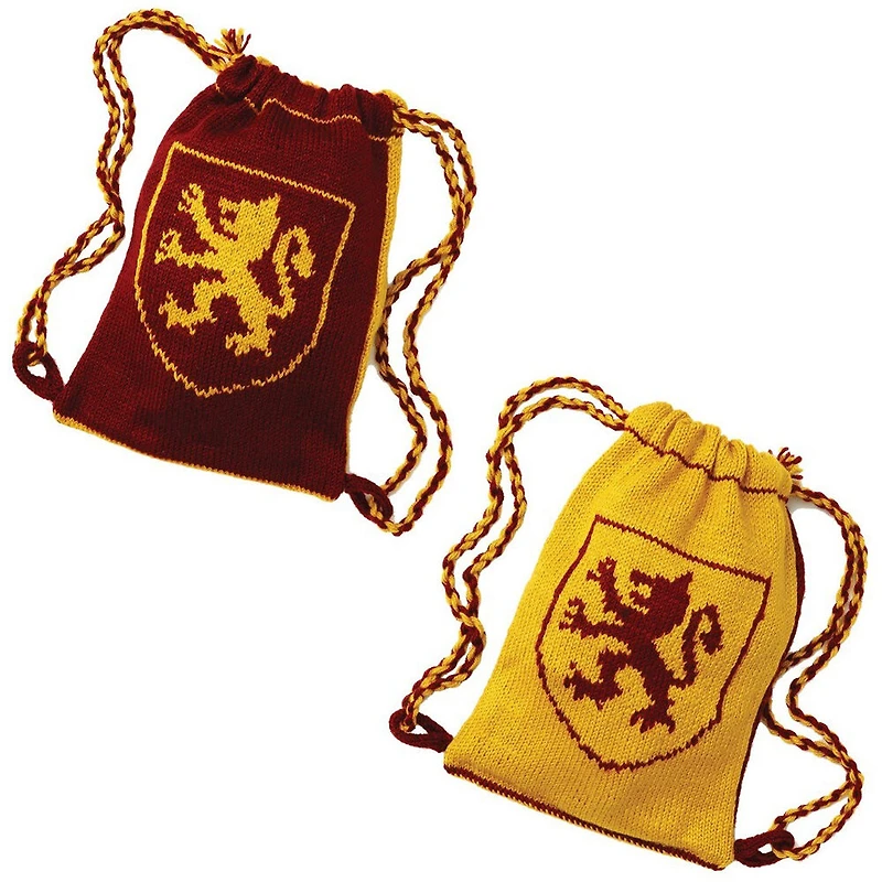 Kit De Tricot De Sac À Dos Réversible - Harry Potter Hogwarts Gryffindor