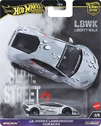 Hot Wheels Premium Car Culture Slide Street LB-Works Lamborghini Huracan Coupe 1:64 Scale Vehicle