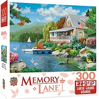 Memory Lane Lakeside Memories - Grand Puzzle De 300 Pièces Par Alan Giana
