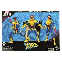 Hasbro Marvel Legends Series, Marvel's Banshee, Gambit et Psylocke, 60e anniversaire des X-Men, figurines Marvel de 15 cm