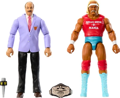 WWE Main Event Showdown Coffret Hulk Hogan et Mean Gene Okerlund