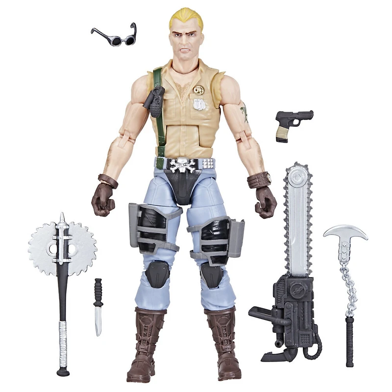 G.I. Joe Classified Series Dreadnok Buzzer, Collectible G.I. Joe Action Figure (6 Inch), 106