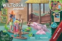 Playmobil - Wiltopia - Paddles et dauphins roses