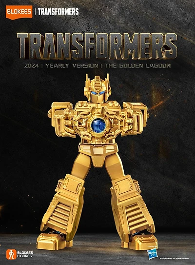 Blokees Transformers- Limited Edition Gold- Series 1 - English Edition