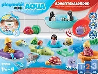 Playmobil - Wiltopia - Calendrier de l'Avent : PLAYMOBIL 1.2.3 Aqua
