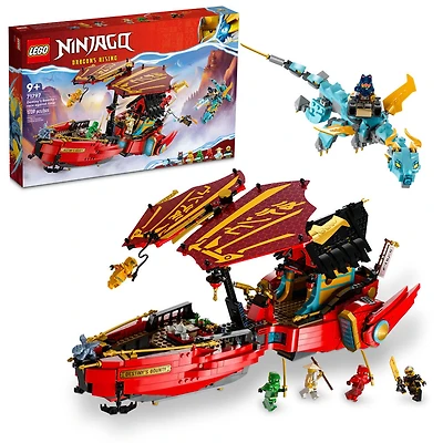 LEGO NINJAGO Destiny's Bounty - Race Against Time 71797 Building Toy Set (1,739 Pcs)