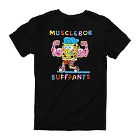 Spongebob Buffpants- Black T-Shirt