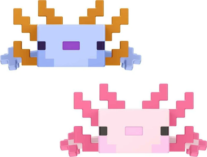 Minecraft Figurine Axolotls