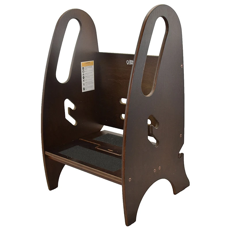 Marchepied evolutif 3-en-1 de Little Partners - espresso