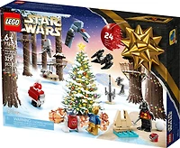 LEGO Star Wars Le calendrier de l'Avent 75340, Ensemble de jeux de construction amusant pour les enfants (329 pièces)