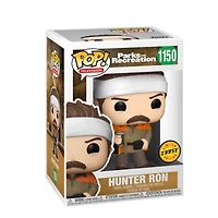 Figurine en Vinyle Hunter Ron par Funko POP! Parks and Recreation