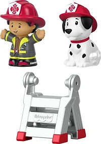 Fisher-Price Little People Figurines et accessoire Pompier et chien